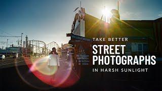 How to take better STREET PHOTOGRAPHS in harsh sunlight | LEICA M