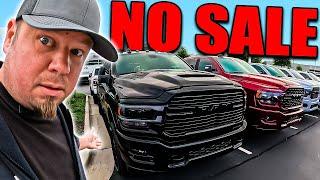 Car Dealers Are Getting What They Deserve! NO SALES EVERYWHERE!