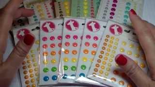 A Rainbow Of Enamel Dots