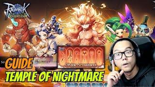 FULL GUIDE TEMPLE OF NIGHTMARE PART 1 !!! RAGNAROK ORIGIN GLOBAL