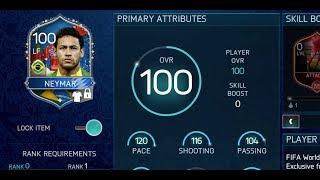 Full 100 OVR Brazil World Cup Squad vs England! FIFA Mobile 18 World Cup