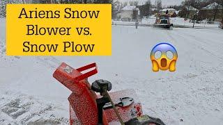 Ariens Snow Blower vs Snow Plow