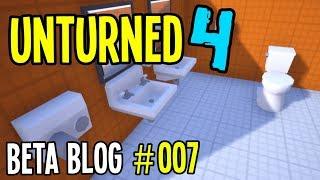 Unturned 4.0 - BETA DEVLOG #007 - DRINKING TOILET WATER?!