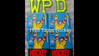 1988 Topps Hockey - 4 packs - My best Hockey rip ever!