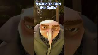 “I need to find the girls” Gru meme #memes #gru #minions #shorts