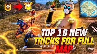 TOP-10 [ GRANDMASTER ] SECRET TIPS & TRICKS || Free fire Rank push Tips