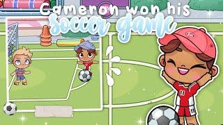 Cameron won his *SOCCER* game?! ️ || *with voice*  || avatar world 