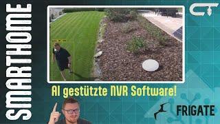 Kameraüberwachung | Person AIrkannt! | Frigate NVR in Homeassistant