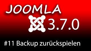 Homepage erstellen mit Joomla 3.7 - Backup wieder auf Server installieren [1080p HD]