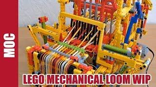 Lego Technic - Mechanical Loom Machine