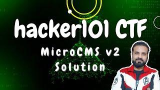 Hacker101 CTF - MicroCMS v2 Solution