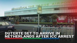 WATCH: Rotterdam airport, ICC prison ahead of Duterte's arrival | ABS-CBN News