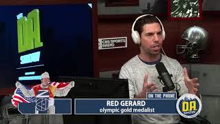 Red Gerard says he went "full blackout" on his gold medal run I D.A. on CBS