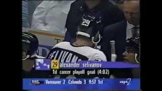 Alexander Selivanov Goal vs. Philadelphia 1996 Game 2