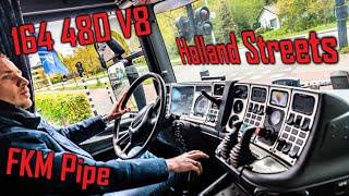 HOLLAND CITY CRUISE: Scania 164L 480 V8 // *FKM Exhaust*