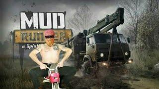 Обзор Spintires : MudRunner / Лес, Лебедка, Грязь.