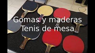 ¿Cómo son las diferentes paletas de tenis de mesa?