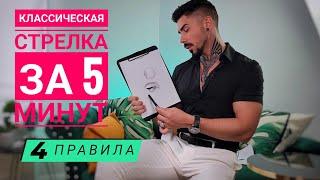 4 правила построения классической стрелки (без которых никуда)