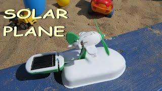 How to assemble the solar plane
