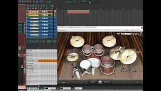 MT Power DrumKit 2 Plantilla para Reaper / TUTORIAL REAPER *** Video A Temporal ***