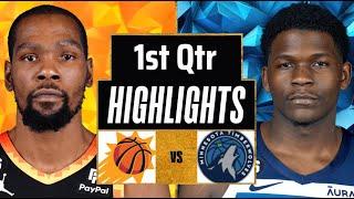 Phoenix Suns vs Minnesota Timberwolves Full Highlights 1st Qtr | Mar 2 | 2025 NBA Highlights