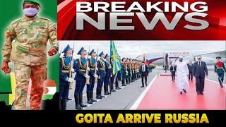 BREAKING: Assimi Goïta Lands in Moscow to Putin's Full Military Honors!
