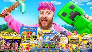 I Unboxed 1000 MINECRAFT MYSTERY TOYS... (ULTRA RARE)