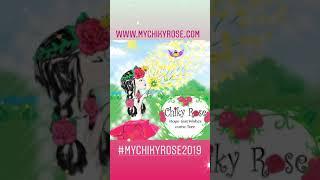 Chiky Rose making her wish for love to the earth.