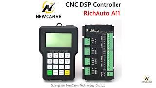 [CNC Controller]RichAuto DSP A11: The most famouse 3-axis USB Controller in China