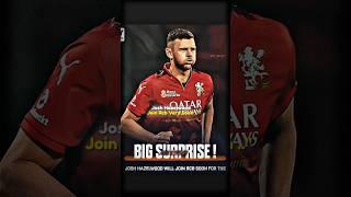 Big Surprise For Rcb .. #shorts #joshhazlewood #shortsfeed #ipl2025 #rcb #hazelwood #viralshorts