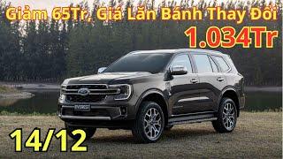  Điều Chỉnh Khuyến Mại Ford Everest Giữa Tháng 12 | Giảm Hơn 65 Triệu, Lăn Bánh Mới | Xegiatot24h