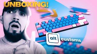 Unboxing My New Keyboard! | Unboxing the Alt Customs T1 Pro 60% Keyboard