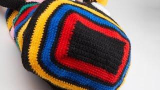 Вязание крючком крышки для рюкзака - Crochet cover for backpack