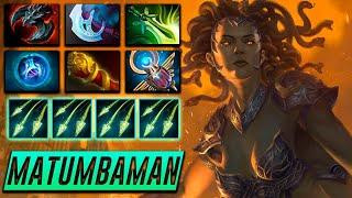 Secret.MATUMBAMAN MEDUSA - Dota 2 Pro Gameplay [Watch & Learn]