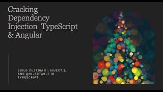 Cracking Dependency Injection: Build Custom DI, inject(), and @Injectable in TypeScript