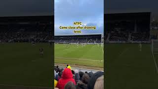 #ntfc come close to taking the lead! #football #soccer #goal #facup #efl #freekick #northants
