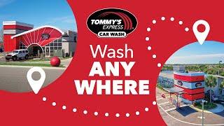 Use Your TommyClub® Membership Anywhere | Tommy's Express Car Wash