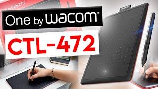 Wacom One by CTL-472/K0-CX Small 6-inch x 3.5-inch Graphic Tablet unboxing, setup and review | HINDI