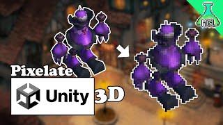 Pixelation Effect - Unity Tutorial