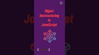 object destructuring in javascript | object in javascript | #javascript tutorial in 1 minutes