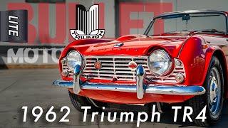 1962 Triumph TR4 | [4K] | REVIEW SERIES | "Small and elegant"