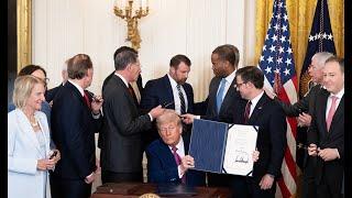 President Trump Participates in a Bill Signing Ceremony, June 12, 2025