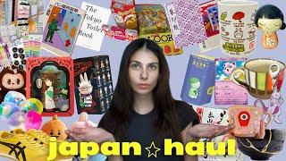 JAPAN HAUL | everything i bought in japan (studio ghibli, pottery, books, blind boxes, & more !)