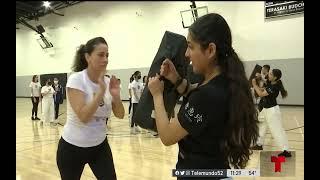 Guardian Girls Women's Karate Seminar aired on Telemundo Los Angeles on April 16th, 2023.