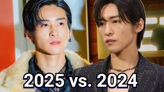 Ren MEGURO 目黒蓮 (4K) at FENDI show in Milan  Era 2025 vs. 2024  February 26 2025 x January 14 2024