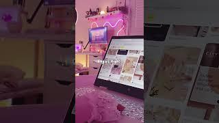 Day vs Night Transformation in a Pink Anime-Inspired Room #pinkroom