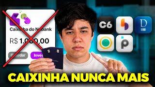 ADEUS CAIXINHA NUBANK! 5 INVESTIMENTOS QUE RENDEM MAIS E SÃO SEGUROS!