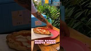 Barbie meets Pizza - time for a zero waste pizza party ️ #pizza #barbie #pizzabox #pink