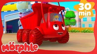 Big Red Truck | Morphle | Cars, Trucks & Vehicles Cartoon | Moonbug Kids