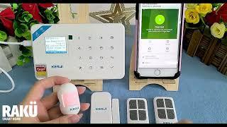 Como configurar Alarma Kerui w181 con aplicación tuya Smart